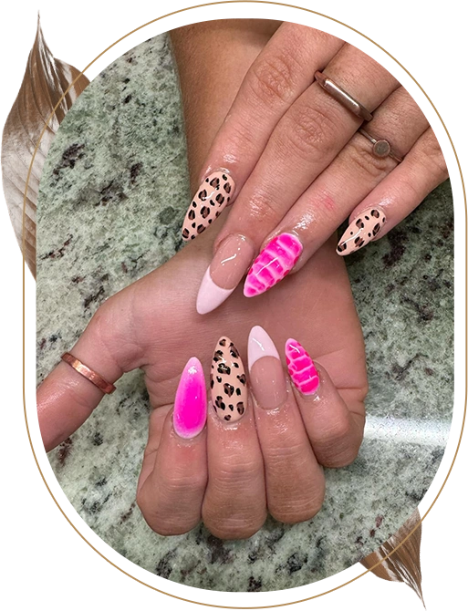 Manicure nails done by Professionail